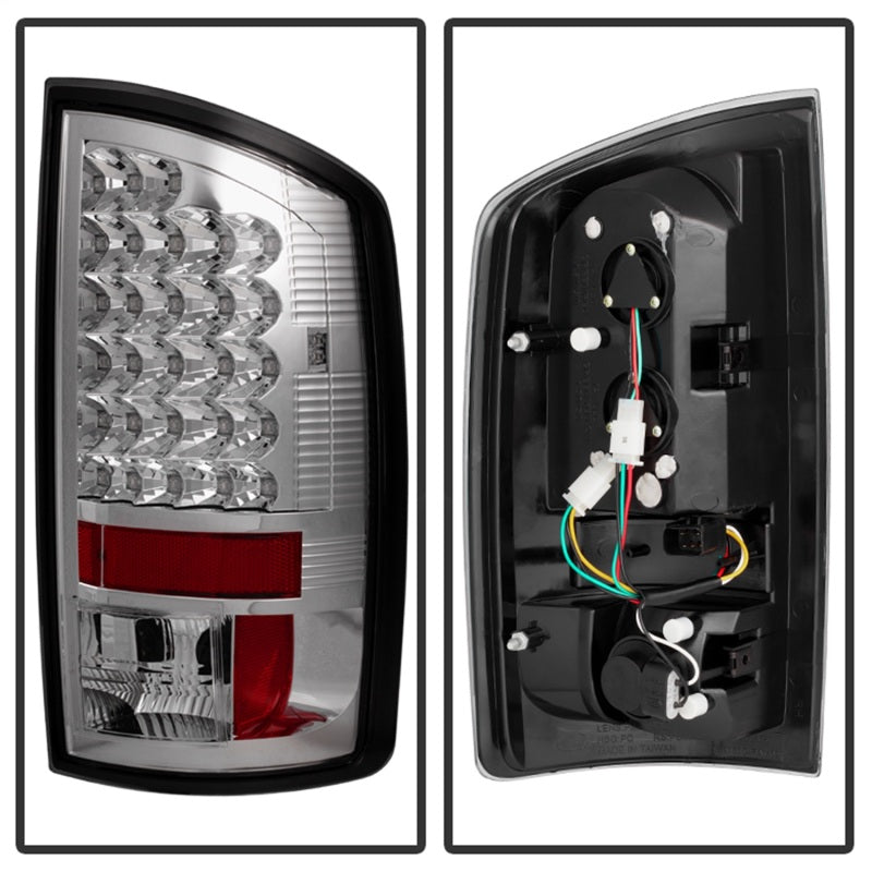 FR SPORT Spyder Dodge Ram 02-06 1500/Ram 2500/3500 03-06 LED Tail Light Chrome...