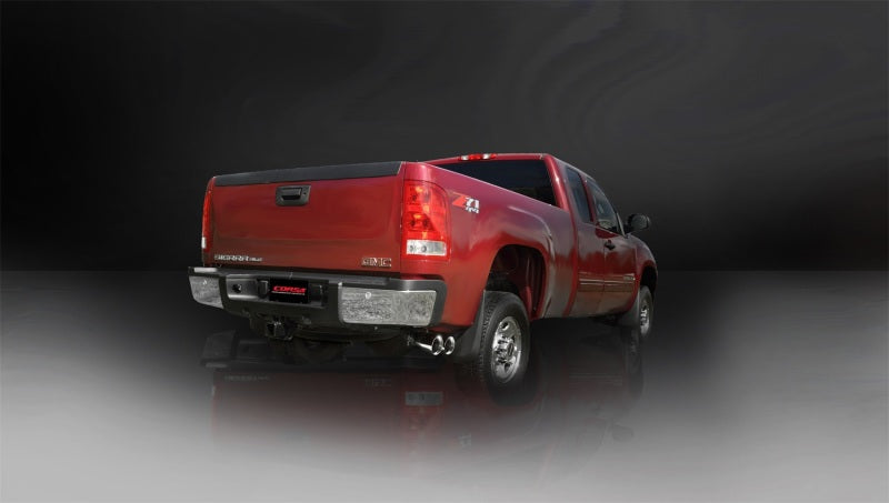 Corsa Performance 11-12 Chevrolet Silverado Crew Cab/Std. Bed 2500 6.0L V8 Polished