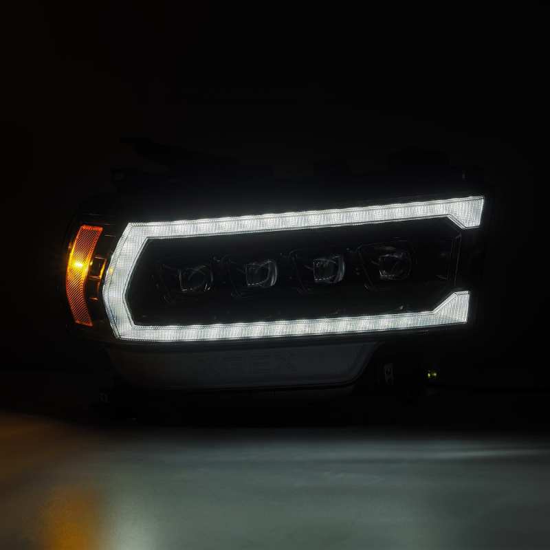 AlphaRex 19-21 Ram 2500 NOVA LED Proj Headlights Plank Style Alpha Blk w/Activ Light/Seq Signal/DRL 880552 *Discontinued