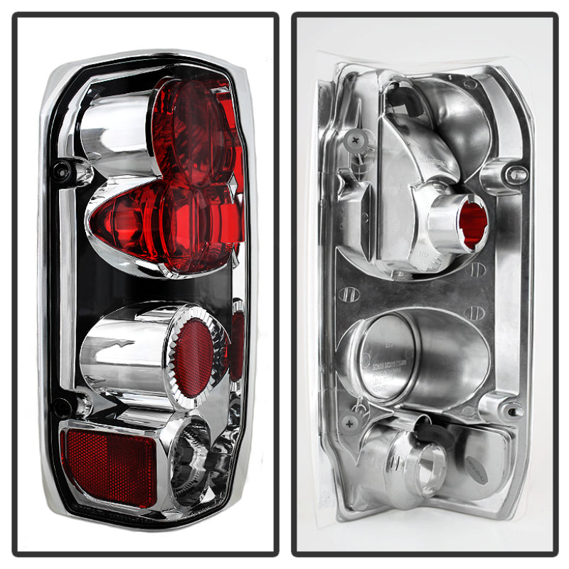 FR SPORT Spyder Ford F150 87-96/Ford Bronco 88-96 Euro Style Tail Lights Chrome ALT-YD-FF15089-C...