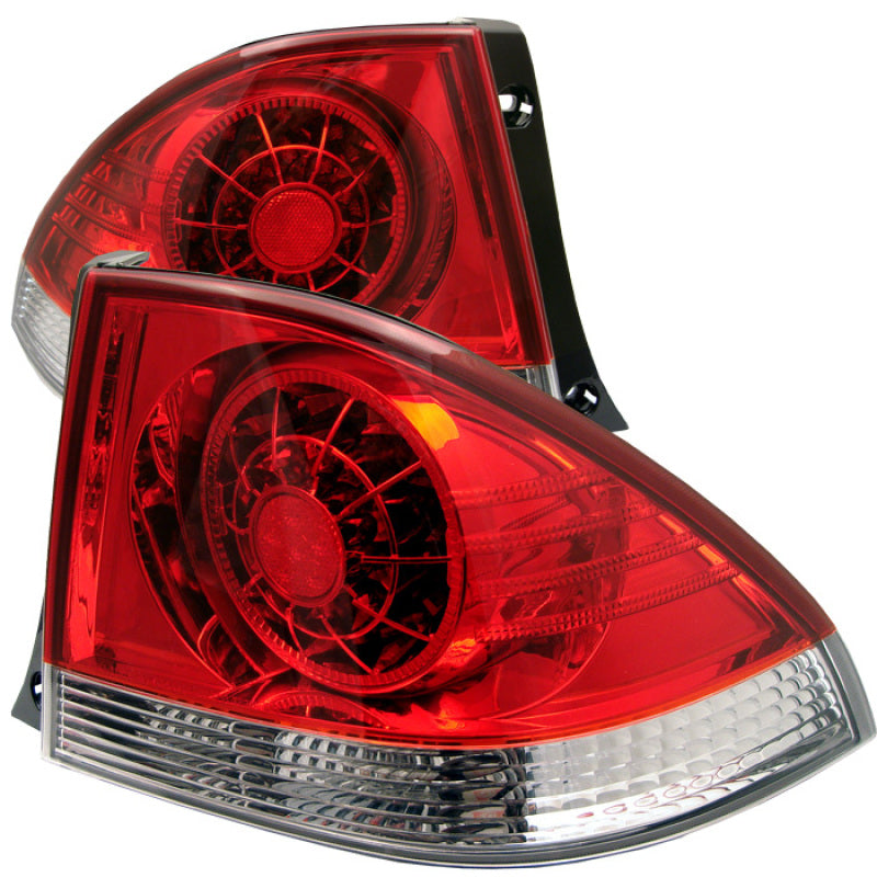 Spyder Lexus IS 300 01-03 LED Tail Lights Red Clear ALT-YD-LIS300-LED-RC 5005823
