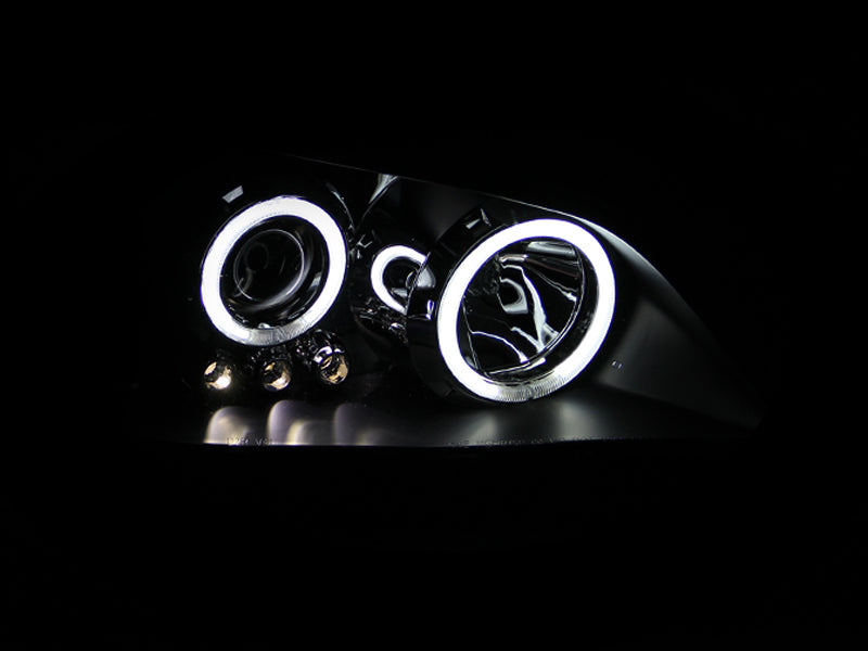 Anzo 2001-2005 Lexus Is300 Projector Headlights w/ Halo Black