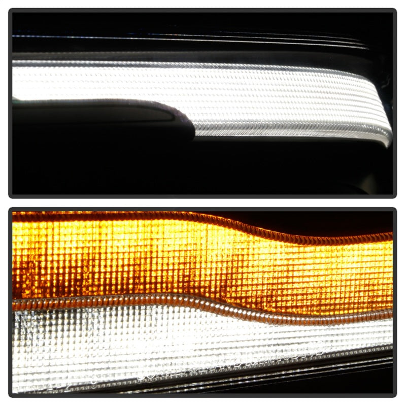Spyder Dodge Ram 19-20 Halogen Model Projector Headlights Chrome PRO-YD-DR19HALSI-SEQ-BK 5087393