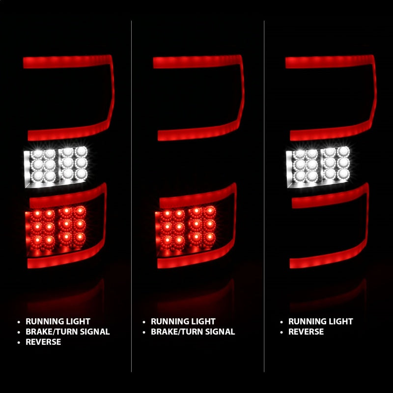 FR SPORT Anzo Led Taillights Black - View 3
