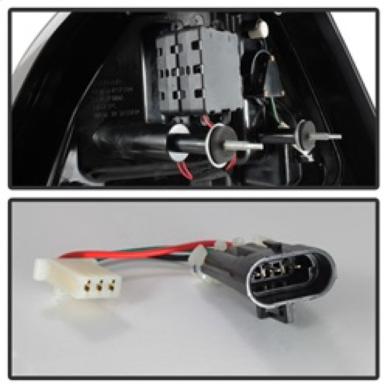 FR SPORT Spyder 04-08 Pontiac Grand Prix Light Bar LED Tail Light - Black Smoke...