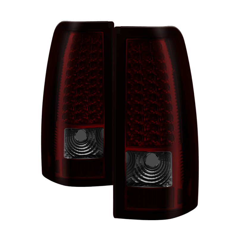 SPYDER Xtune Chevy Silverado 1500/2500/3500 99-02 LED Tail Lights Red Smoke ALT-ON-CS99-LED-RS 5011763