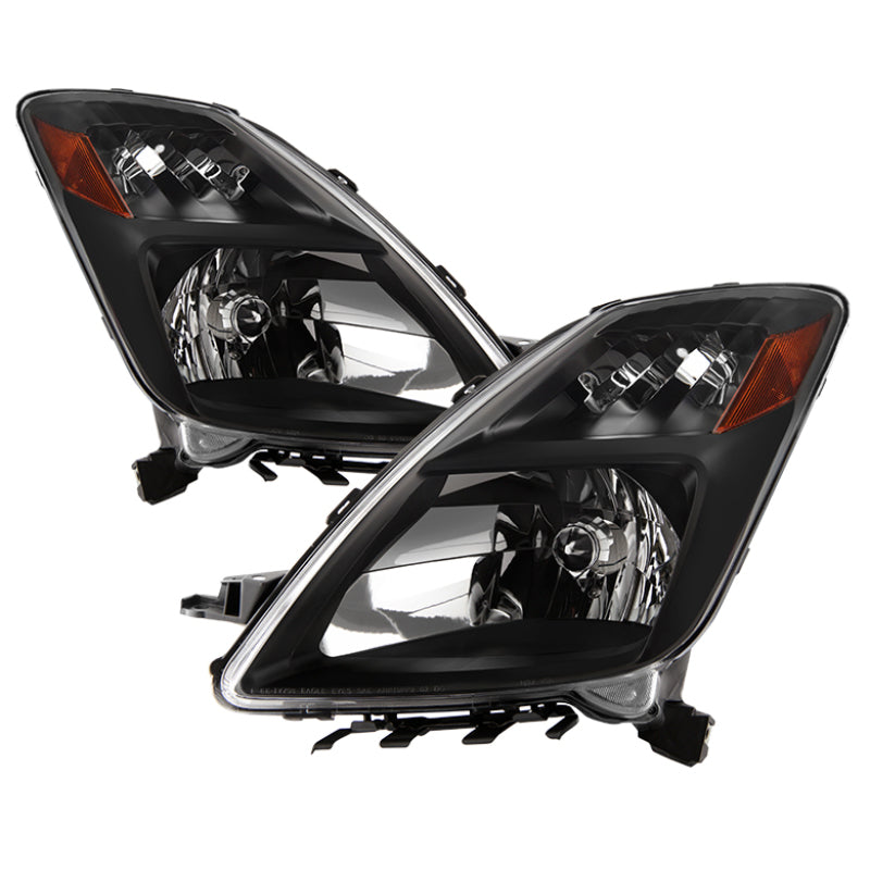 FR SPORT SPYDER xTune Toyota Prius Halogen Models Only 04-06 OEM Style Headlights - Black...