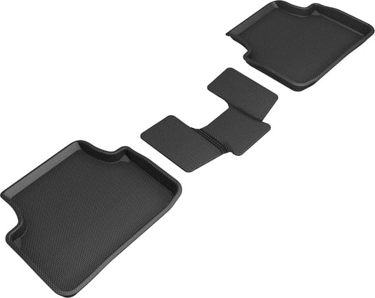 FR SPORT 3D MAXpider 2019-2019 Volkswagen Jetta Kagu 2nd Row Floormats - Black L1VW10121509