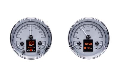 Dakota Digital HDX Series Universal Round Analog Gauge Kits - HDX2014S