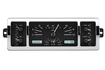 Dakota Digital VHX Series Direct-Fit Analog Gauge Systems - VHX40CPUKW