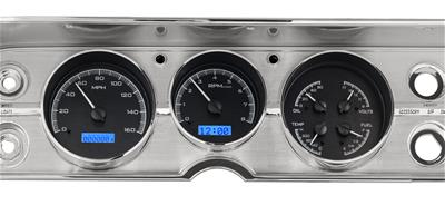 Dakota Digital VHX Series Direct-Fit Analog Gauge Systems - VHX64CCVLKB