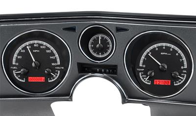 Dakota Digital VHX Series Direct-Fit Analog Gauge Systems - VHX69CCVAKR