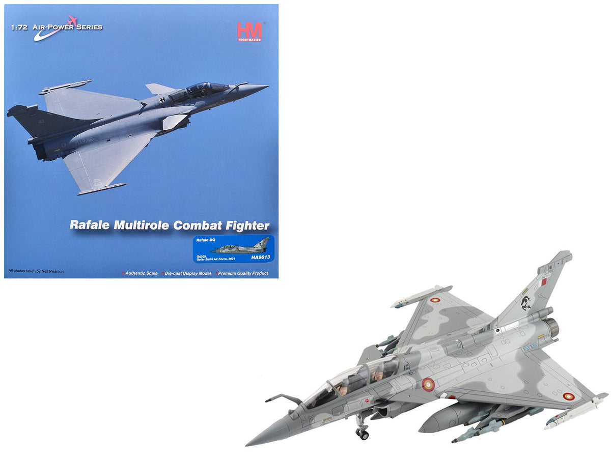 Rapid Vehicles Dassault Rafale DQ Fighter Aircraft "QA209" (2021) Qatar Emiri Air Force "Air...