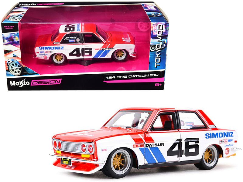 Rapid Vehicles Datsun 510 #46 "Simoniz" BRE (Brock Racing Enterprises) "Tokyo Mod" 1/24 Diecast...
