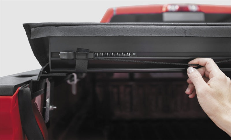 Access Original 08-11 Dodge Dakota Crew Cab 5ft 4in Bed (w/ Utility Rail) Roll-Up Cover 14209