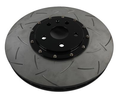 Disc Brakes Australia USA LLC 5000 Fully Assembled 2-piece Black Hat T3 slotted KP [ Chev Camaro - DBA53940BLKS