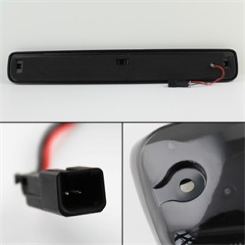 FR SPORT SPYDER Xtune Chevy Silverado 07-13 Amber LED Cab Roof Lights Smoke ACC-LED-CS07-CR-SM...