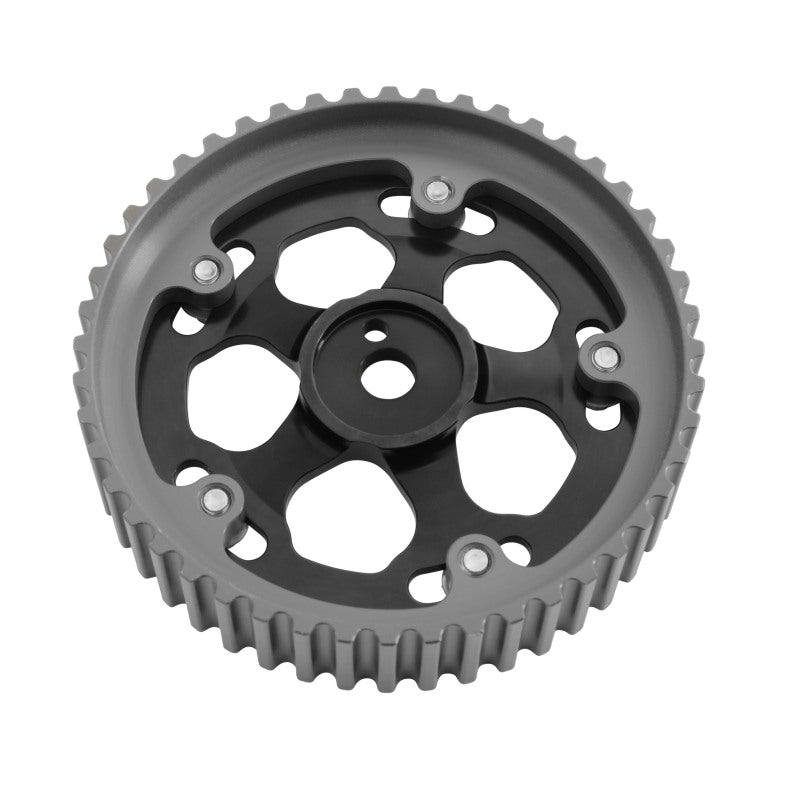 AEM Electronics Tru-Time Cam Gear Black 5-Bolt Mitsubishi 4G63