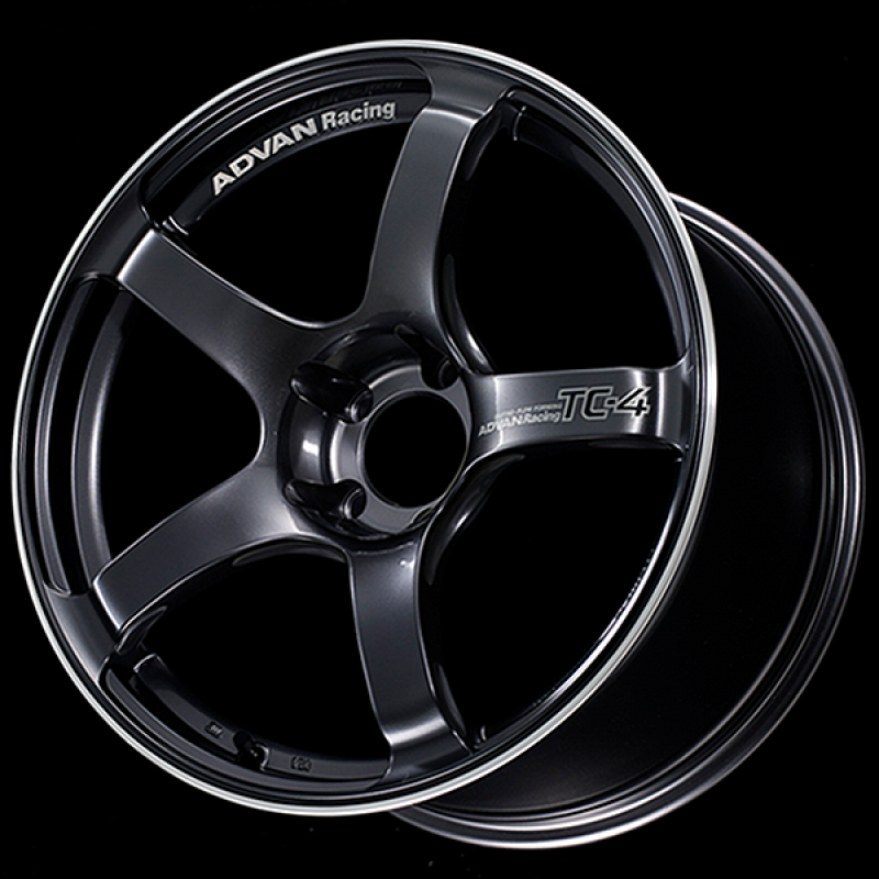 Advan TC4 16x6.5 / +37 Offset / 4x100 / 63mm Bore / Racing Gunmetallic and Ring YAD6D37AGMR