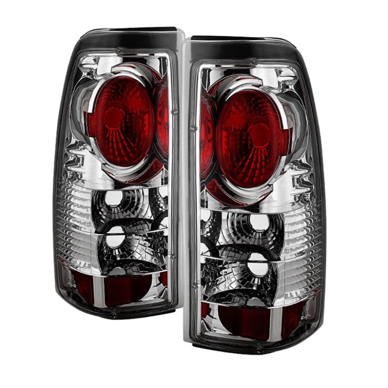 Spyder Chevy Silverado 1500/2500 99-02 (Not Stepside) Euro Style Tail Lights Chrm ALT-YD-CS99-C 5001993