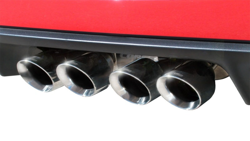 FR SPORT Corsa Performance 05-08 Chevrolet Corvette C6 6.0L V8 Polished Xtreme Axle-Back Exhaust...