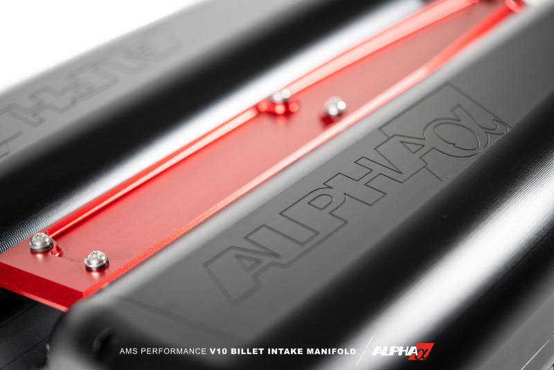 AMS Performance V10 Audi R8 / Lamborghini Huracan / Performante Billet Intake Manifold - CLR Anodize ALP.37.08.0001-1