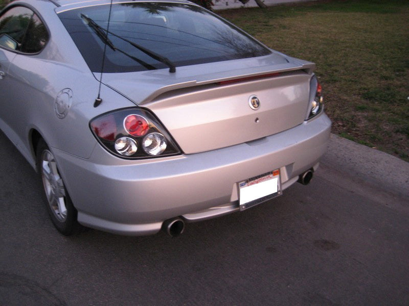 FR SPORT Spyder Hyundai Tiburon 03-05 Euro Style Tail Lights Black ALT-YD-HYT03-BK 5005434 - View 5