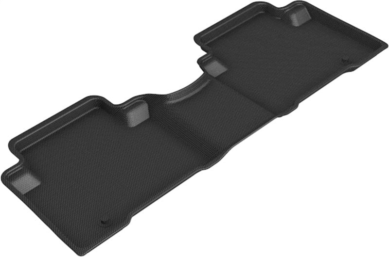 3D MAXpider 2013-2019 Hyundai Santa Fe/Santa Fe Xl Kagu 2nd Row Floormats - Black L1HY02821509