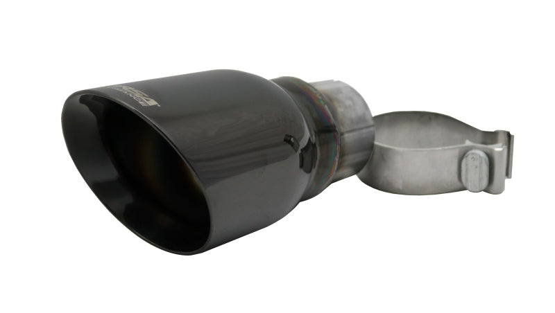 Corsa Single Universal 2.5in Inlet / 4in Outlet Black PVD Pro-Series Tip Kit TK004BLK