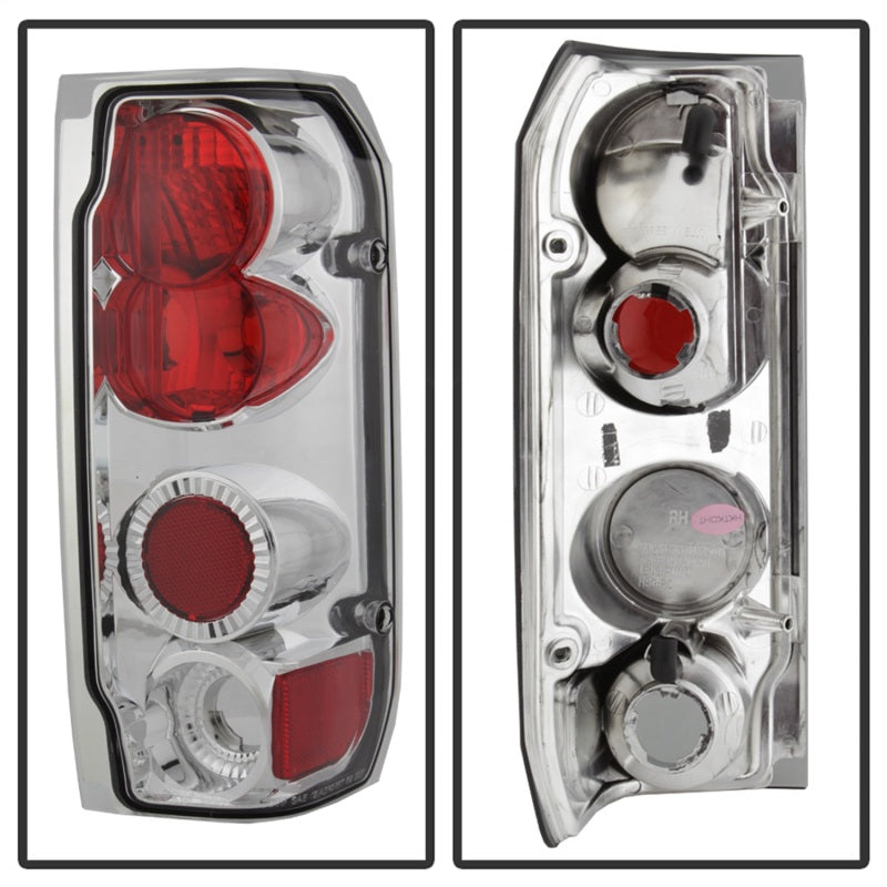 FR SPORT Spyder Ford F150 87-96/Ford Bronco 88-96 Euro Style Tail Lights Chrome ALT-YD-FF15089-C...