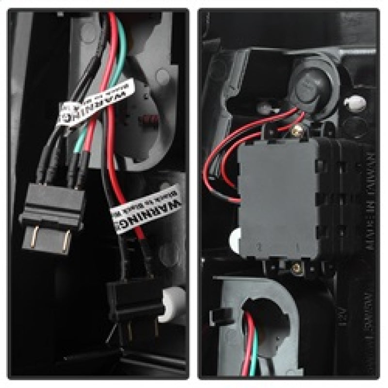 Spyder Chevy Silverado 1500/2500 99-02 Version 2 LED Tail Lights - Black ALT-YD-CS99V2-LED-BK 5081865