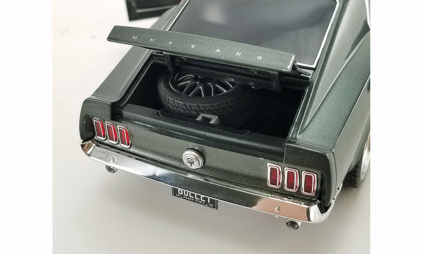 Acme 1969 Ford Mustang GT Street Fighter Bullet Green Metallic 1:18