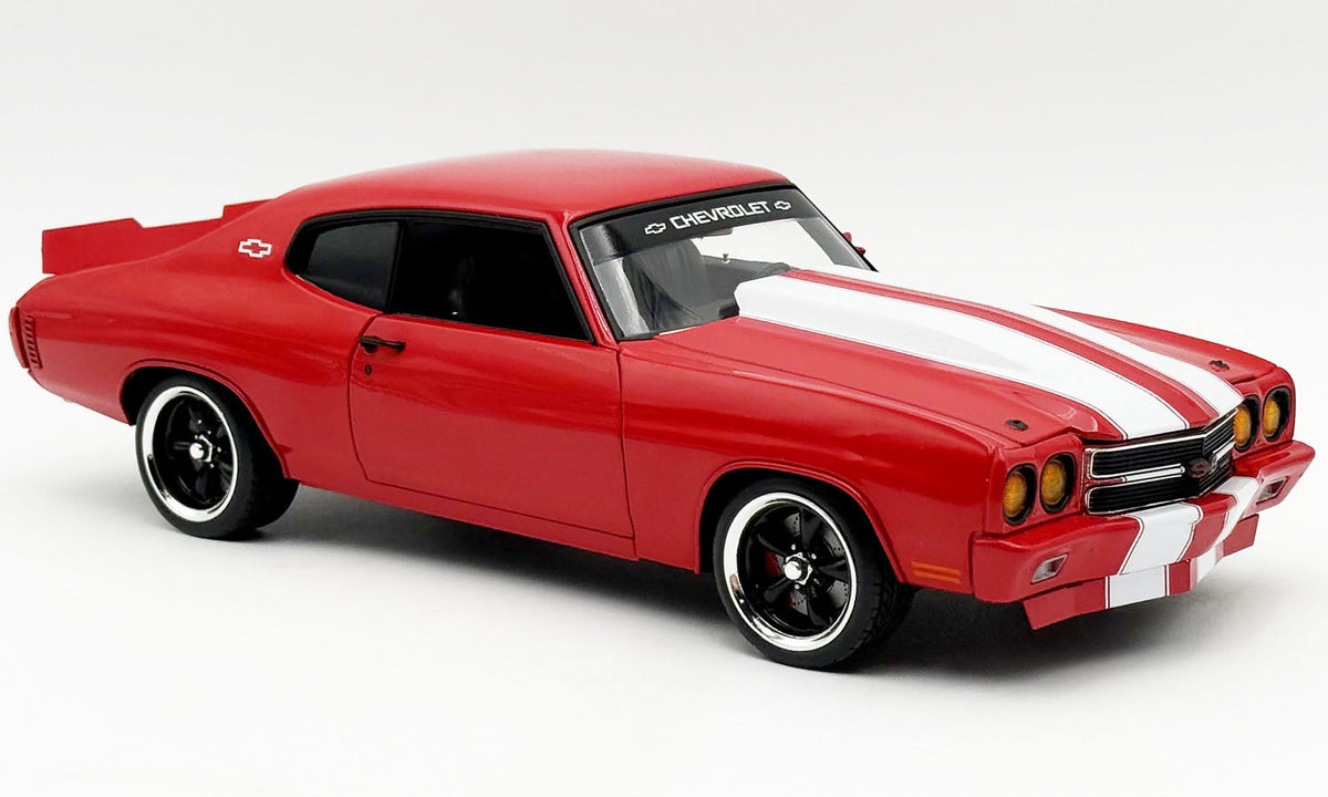 STM Diecast Acme 1970 Chevy Chevelle SS Red Eye 1:18