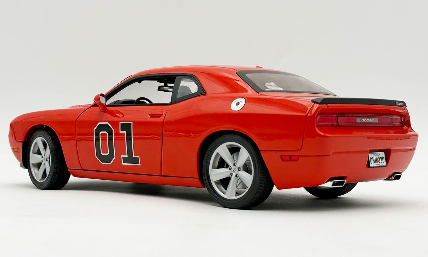Acme 2010 Dodge Challenger SRT-8 "The General" Orange 1:18