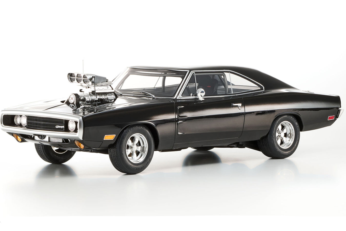 Kyosho 1970 Dodge Charger R/T "Fast & the Furious" Black 1:12