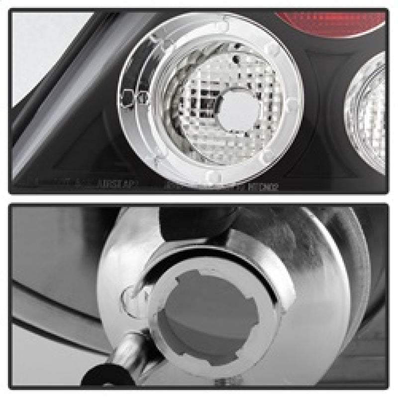 FR SPORT Spyder Hyundai Tiburon 03-05 Euro Style Tail Lights Black ALT-YD-HYT03-BK 5005434 - View 8