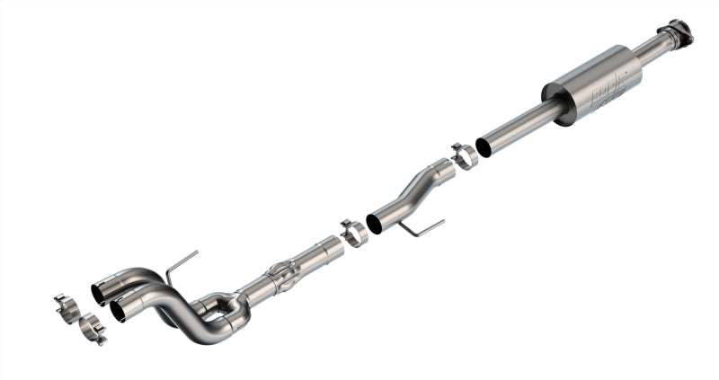 FR SPORT Borla 21-23 Ford Tremor 3.5L V6 AT 4WD 4DR CC SB 3in ATAK Mid-Section Exhaust 60732