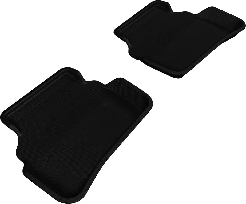 FR SPORT 3D MAXpider 2008-2014 Mercedes-Benz C-Class Sedan W204 Kagu 2nd Row Floormats - Black...
