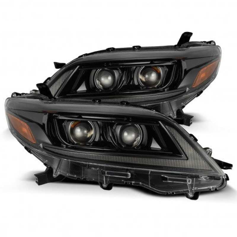 FR SPORT AlphaRex 11-21 Toyota Sienna PRO-Series Proj Headlights Plank Style Alpha Black w/Seq...