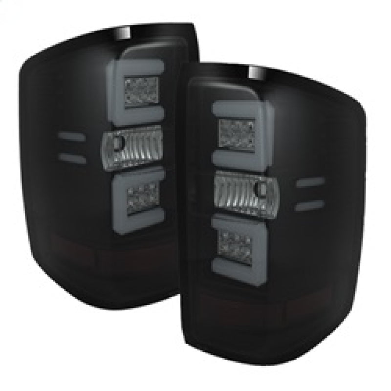 Spyder Chevy 1500 14-16 Light Bar LED Tail Lights Blk Smke ALT-YD-CS14-LBLED-BSM 5079992