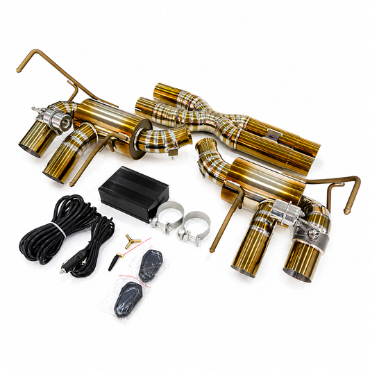 Titanium X Pipe F1 Exhaust for Ferrari California T 3.9L TT V8