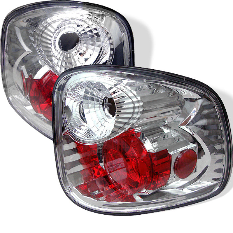FR SPORT Spyder Ford F150 Flareside 01-03 (Not Fit Supercrew)Euro Style Tail Lights Chrome...