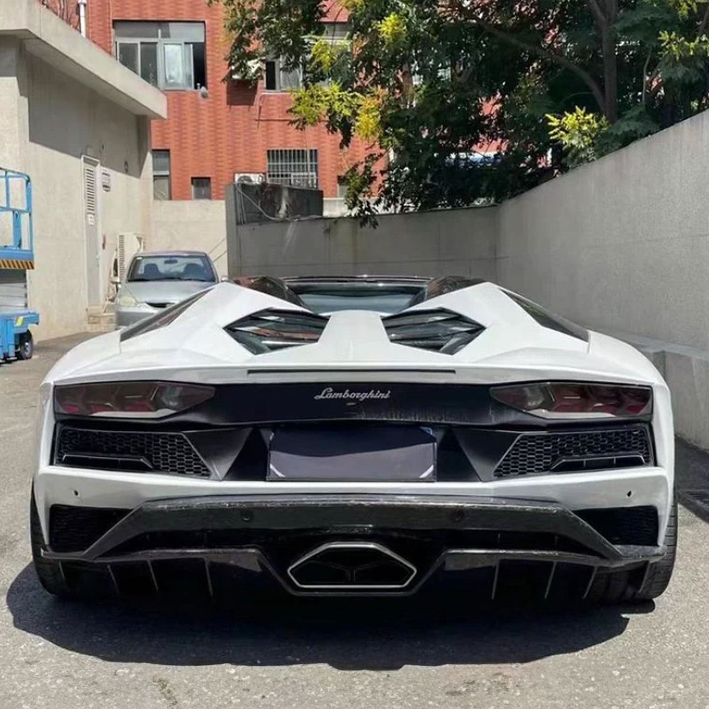 Carbon Fiber Front Lip Rear Diffuser Kit for Lamborghini Aventador LP740