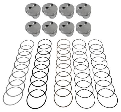 D.S.S. FX-Series Forged 2618 Alloy Piston and Ring Kits - K224004060