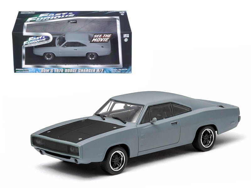 Rapid Vehicles Dom's 1970 Dodge Charger R/T Primered Grey "Fast and Furious" Movie (2009) 1/43...
