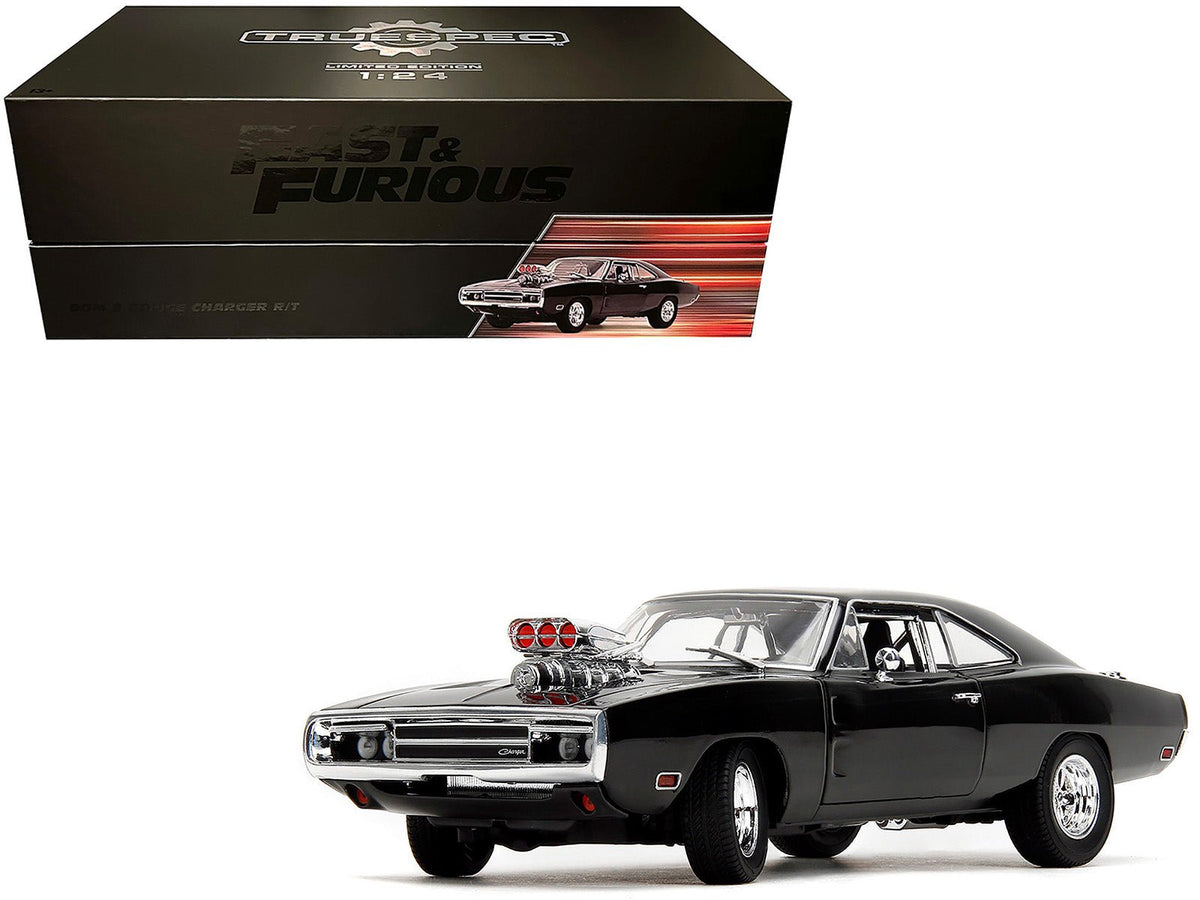 Rapid Vehicles Dom's Dodge Charger R/T Black "Fast & Furious" (2009) Movie "TrueSpec" Series 1/24...