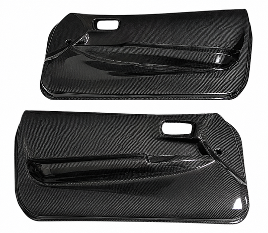 Dry Carbon Fiber Inner Door Panels for Nissan Skyline R34 GTT GTR Coupe