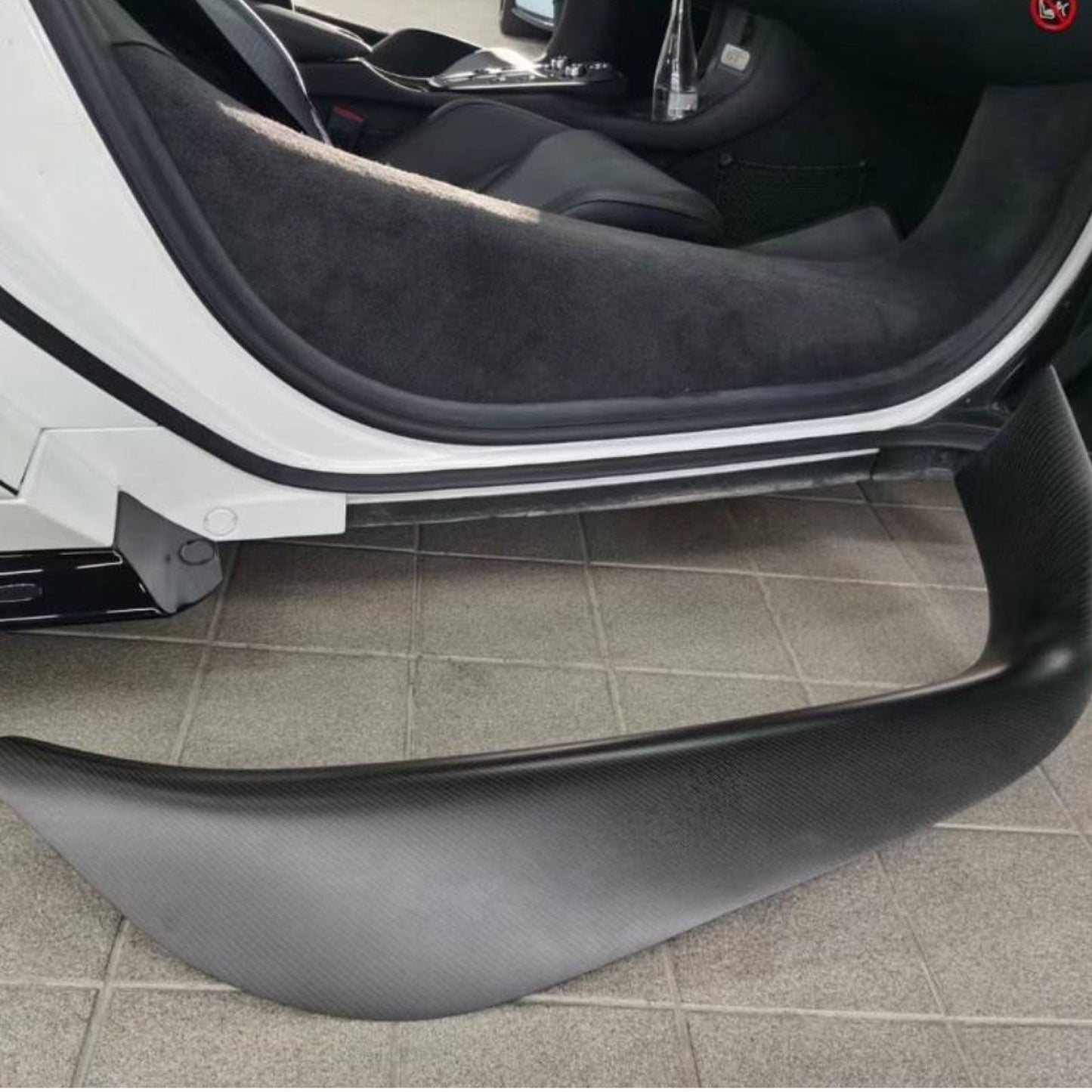 Carbon Fiber Interior Door Sill Covers for McLaren GT