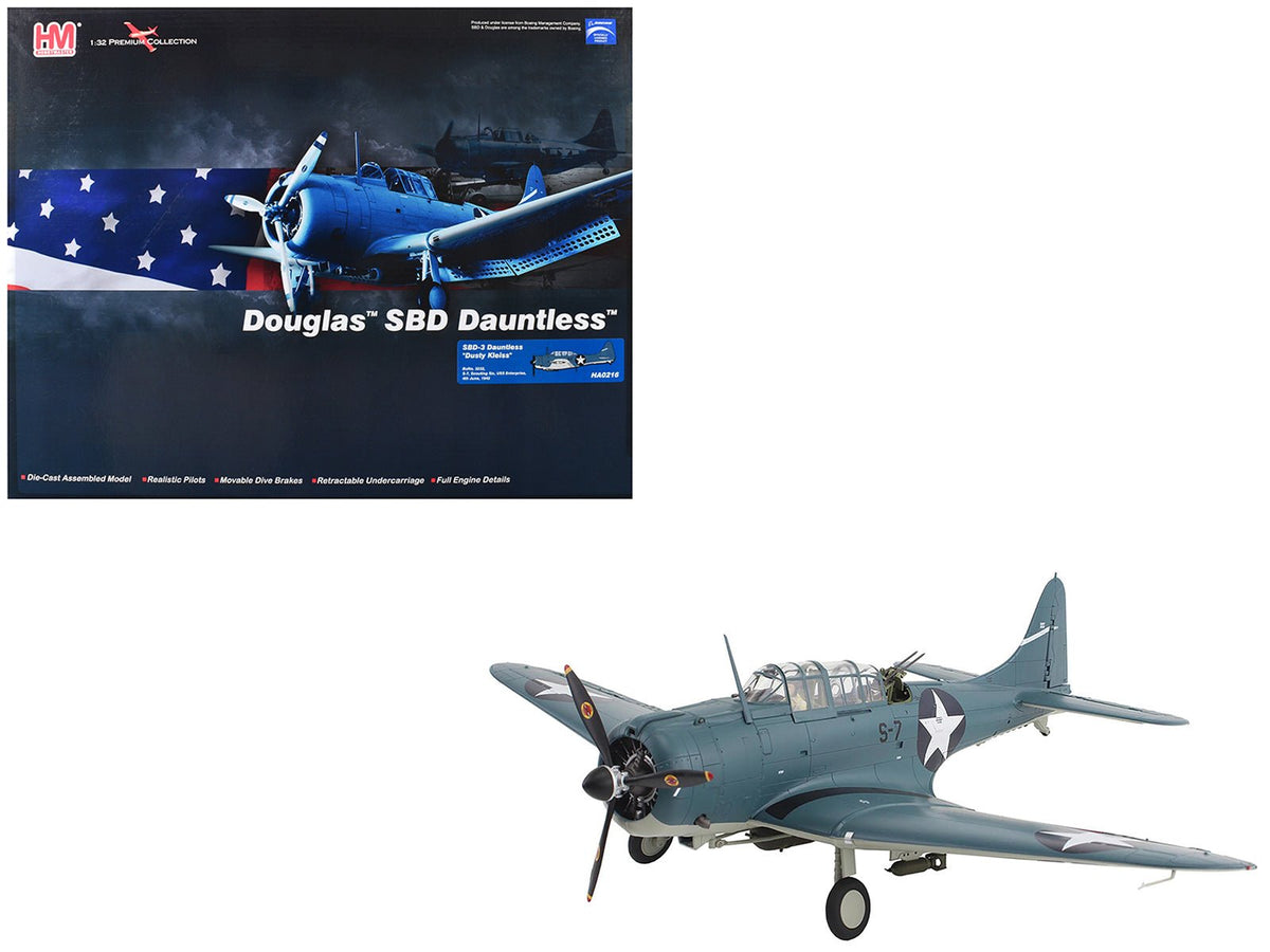 Rapid Vehicles Douglas SBD-3 Dauntless Aircraft "Dusty Kleiss S-7 Scouting Six USS Enterprise"...