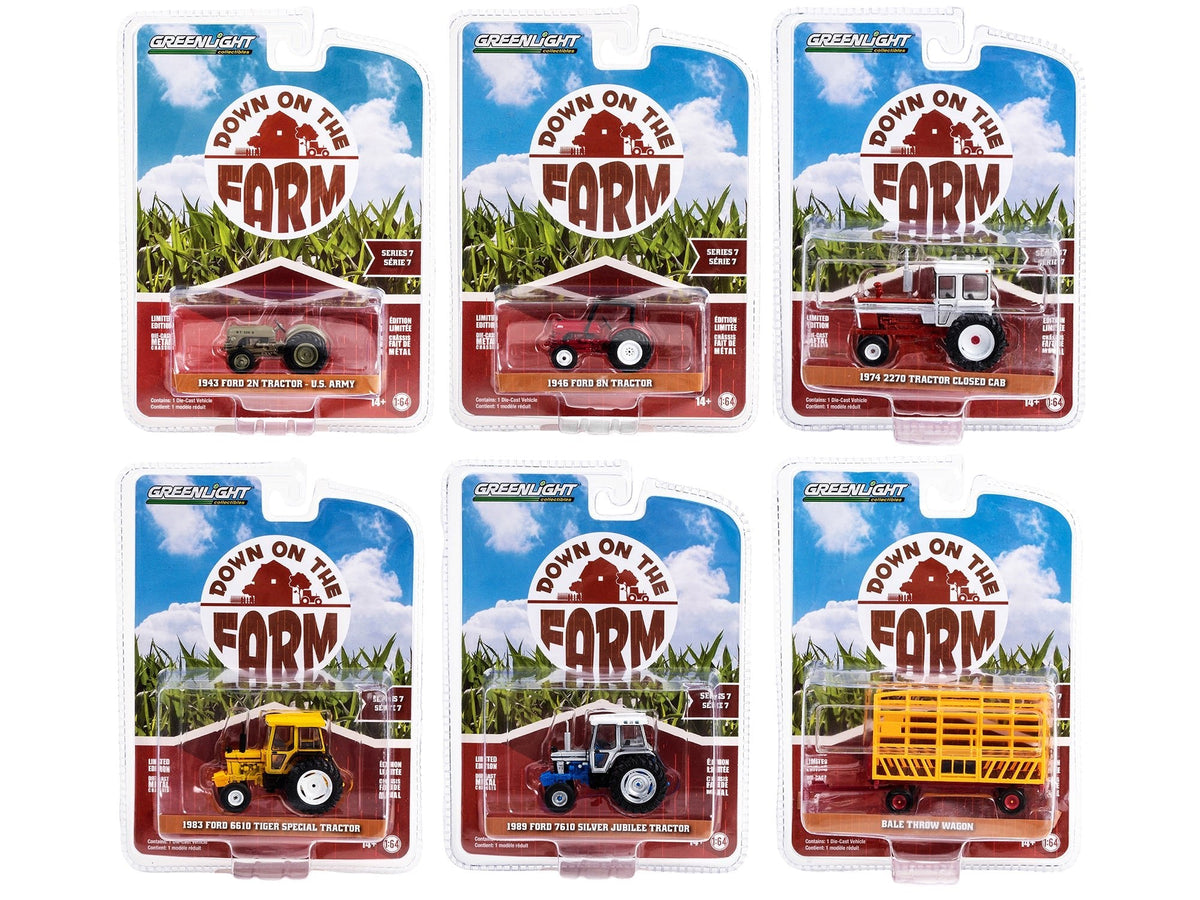 Rapid Vehicles "Down on the Farm" Series Set of 6 pieces Release 7 1/64 Diecast Models by...